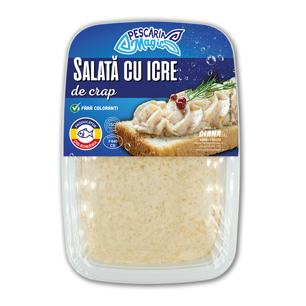 Salată cu icre de crap