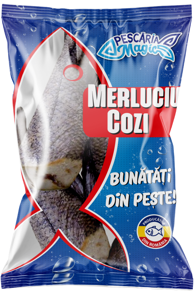 Merluciu Cozi Congelate Ambalate